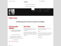 fabianlinzer.at Webseite Vorschau