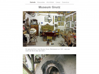 museum-gnutz.de Webseite Vorschau