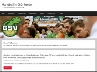 handball-gruenheide.de Webseite Vorschau