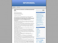 inforondel.wordpress.com Webseite Vorschau