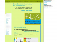 klik-co2.de Webseite Vorschau