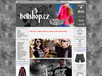 hellshop.cz Webseite Vorschau