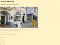 taufe-ingolstadt.de Webseite Vorschau