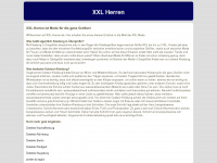 xxl-herren.de Webseite Vorschau