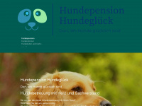 hundepension-hundeglueck.de Webseite Vorschau