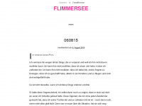 flimmersee.wordpress.com Webseite Vorschau