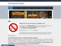 antibilanz.info Webseite Vorschau