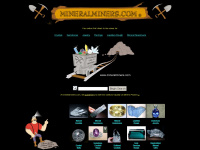 mineralminers.com Webseite Vorschau