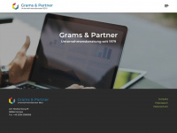 grams-partner.com Webseite Vorschau