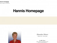 hanni43.de Webseite Vorschau