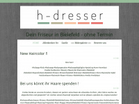 h-dresser.de Webseite Vorschau