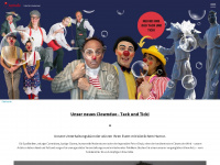 clown-und-comedy.de Webseite Vorschau