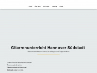 gitarrenunterricht-hannover.com Webseite Vorschau
