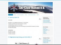 ski-club-hanau.de Webseite Vorschau