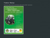 traktor-rallye.de Webseite Vorschau