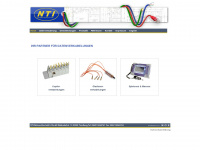 nti-netzwerktechnik.de Webseite Vorschau