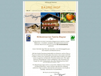 baureihof-samerberg.de Webseite Vorschau