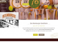 destillerie.de Webseite Vorschau