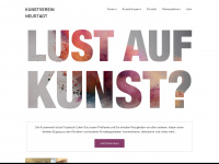 kunstverein-nw.de Webseite Vorschau