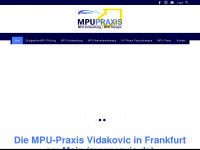 mpupraxis.de Webseite Vorschau