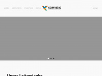 komvisio.ch Webseite Vorschau