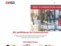 swiso.ch Webseite Vorschau