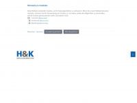 h-kmetallbearbeitung.de Webseite Vorschau