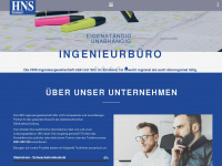 h-n-s.eu Webseite Vorschau