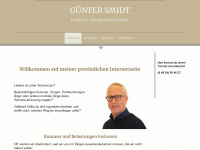 guenter-smidt.de Webseite Vorschau