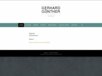 guenther-art.com Webseite Vorschau