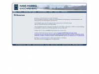hans-habbig.com Webseite Vorschau
