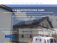 h-s-elektrotechnik.de Webseite Vorschau
