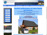 haushanne.de Webseite Vorschau