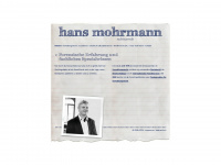 hans-mohrmann.de Webseite Vorschau