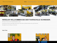 h-schneider-fahrschule.de Webseite Vorschau