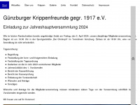 guenzburger-krippenfreunde.de Thumbnail