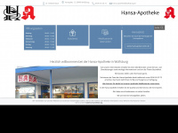 hansa-apotheke-wolfsburg.de Webseite Vorschau