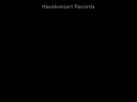 hauskonzert-records.de Webseite Vorschau