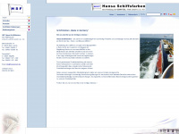 hansamarin.com Webseite Vorschau