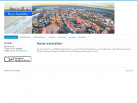 hanse-immobilien.eu Webseite Vorschau