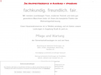 hausmeister-service-augsburg.de Webseite Vorschau