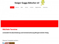 guggamusik-staig.de Webseite Vorschau