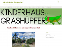 grashuepfer-buckenhof.de Webseite Vorschau