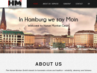 hansemontan.de Webseite Vorschau