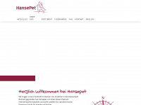 hansepet.com Webseite Vorschau