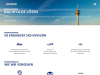 invision.ch Webseite Vorschau