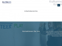 kultkom.de Webseite Vorschau