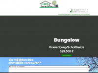 his-immobilien.com Webseite Vorschau