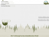 schwaebische-waldbahn.de Webseite Vorschau