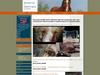 protectiaanimalelor.ro Webseite Vorschau